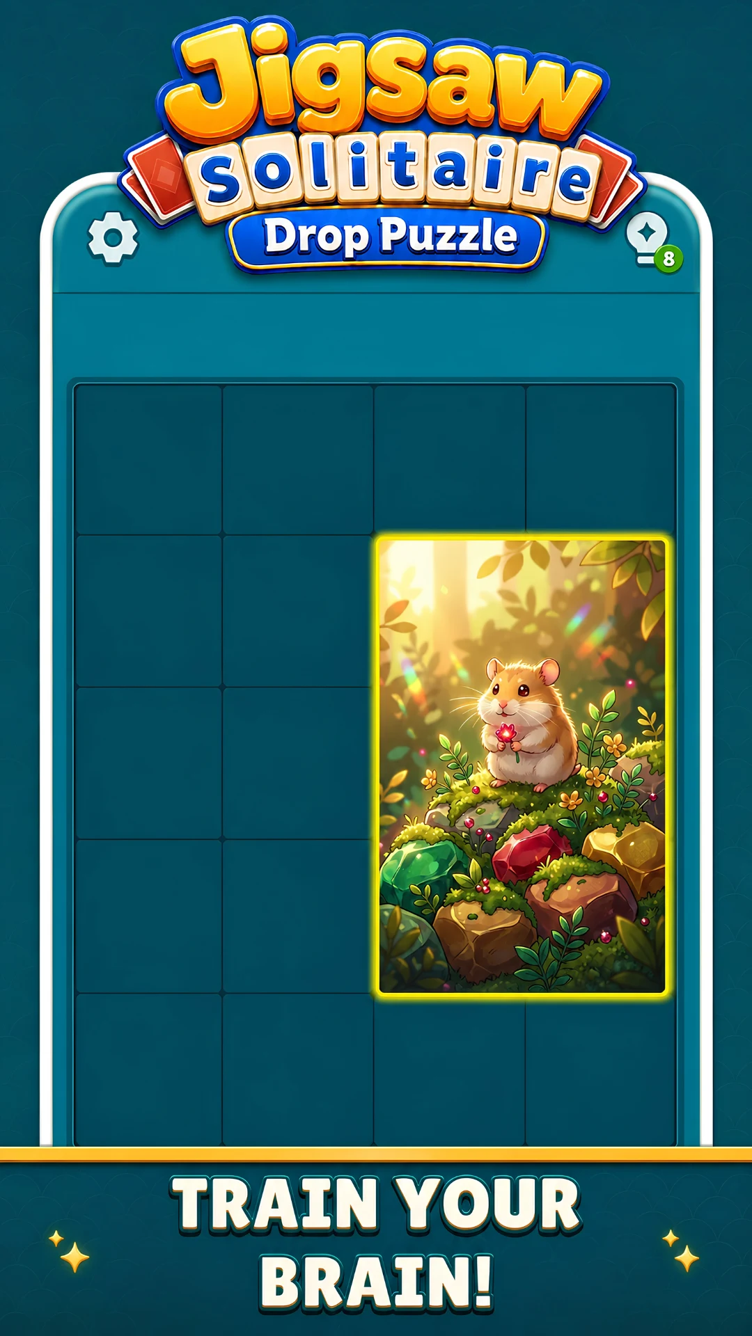 Jigsaw Solitaire: Drop Puzzle screenshot